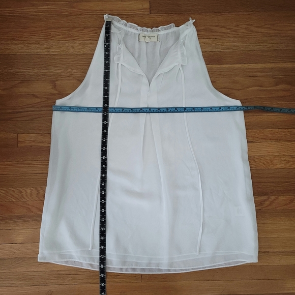 Max Studio Sleeveless Bohemian Ruffle/Tuesday Top - Picture 6 of 9